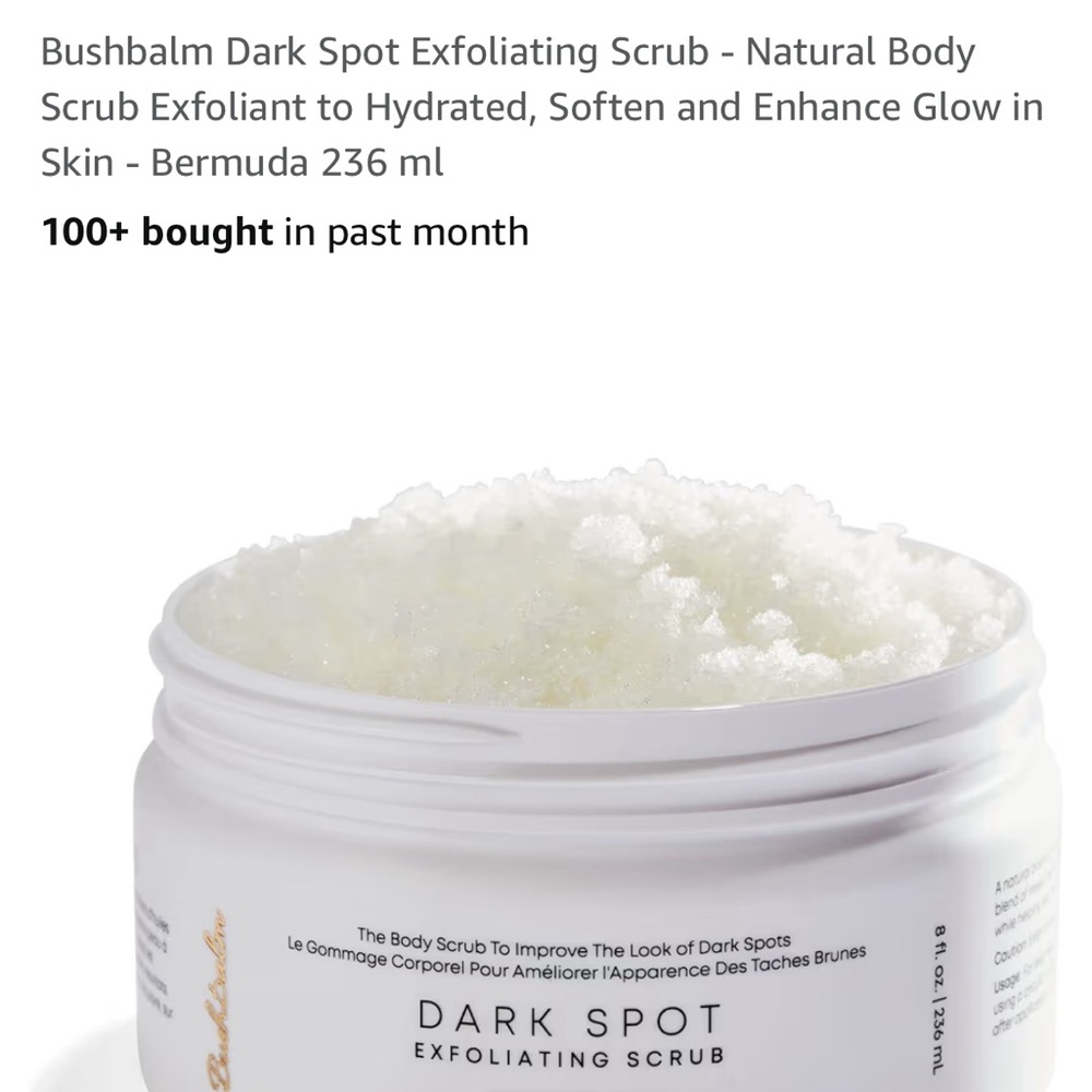 Bushbalm Dark Spot Exfoliating Scrub